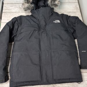 The North Face TNF Black Heavy Down Men's Parka Size Medium